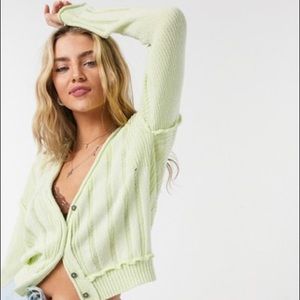 Free People Stevie Knit Cardigan